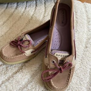 Sperry purple herringbone. Barely worn!